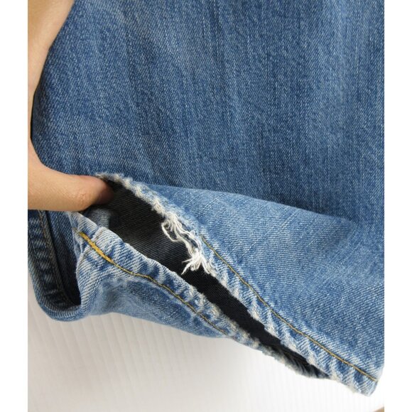 VINTAGE Ralph Lauren Polo Jeans 42X32 Loose Classic Y2K Denim Pants * - Picture 9 of 12